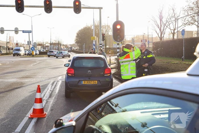 Flinke schade na kop-staart aanrijding