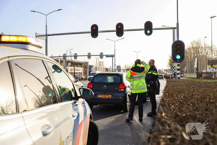 Flinke schade na kop-staart aanrijding