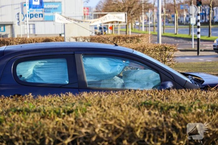 Flinke schade na kop-staart aanrijding