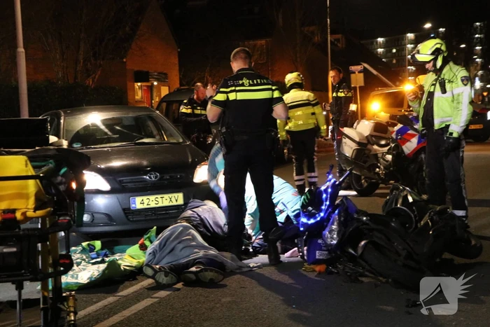 Scooterrijder gewond door ongeval met automobilist