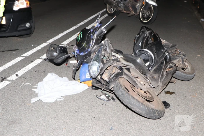 Scooterrijder gewond door ongeval met automobilist