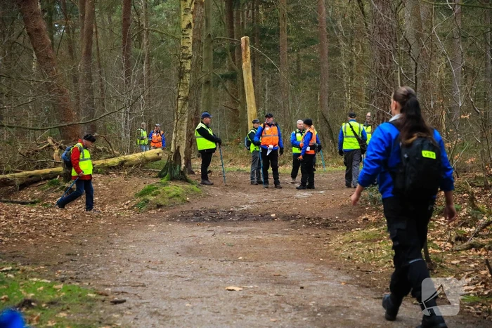 Zoekactie vermiste Martin den Uijl (46) hervat in bosgebied Birkhoven