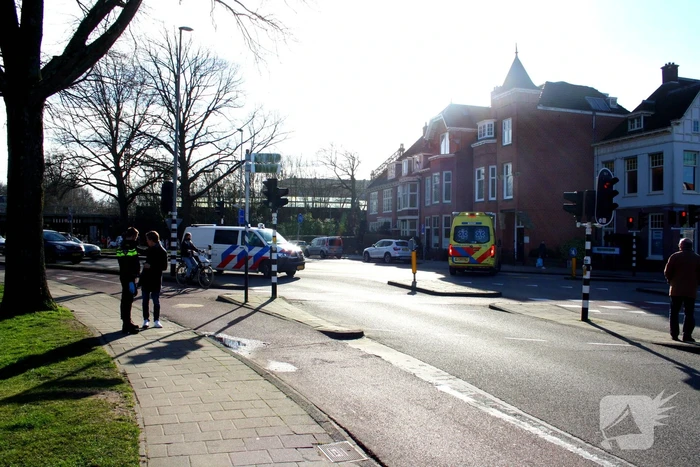 Oudere man gewond na ongeval met fiets