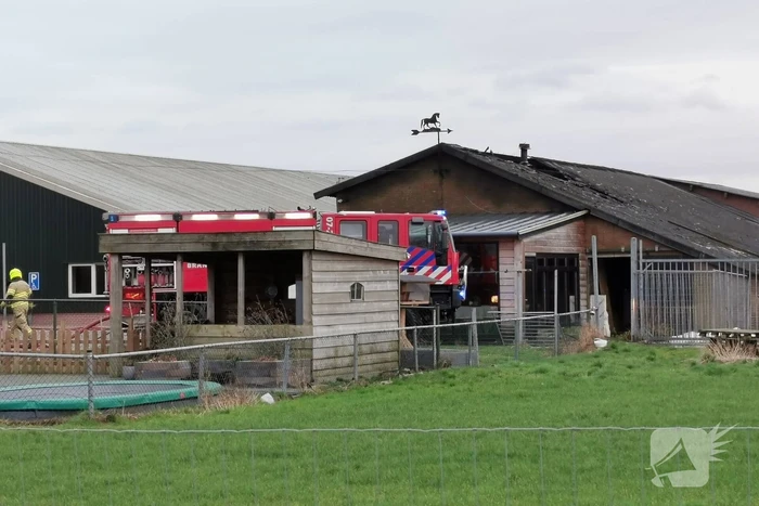 Flinke schade na brand in schuur