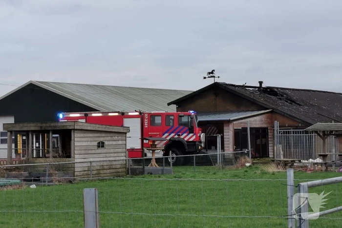 Flinke schade na brand in schuur