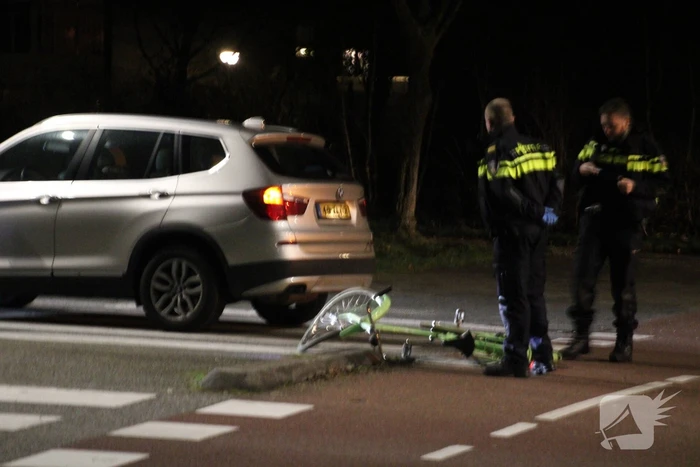 Fietser gewond bij aanrijding