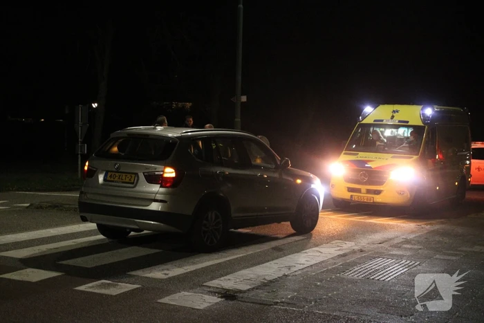 Fietser gewond bij aanrijding