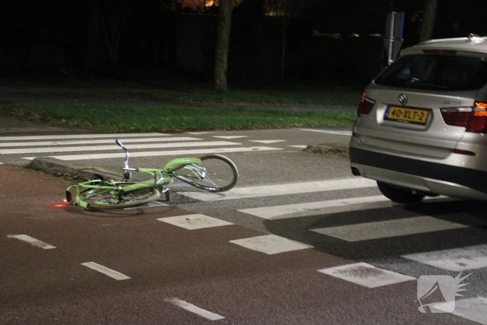 Fietser gewond bij aanrijding