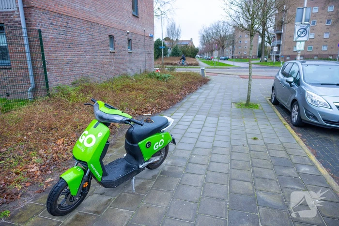Brand Go Sharing-deelscooter in de kiem gesmoord