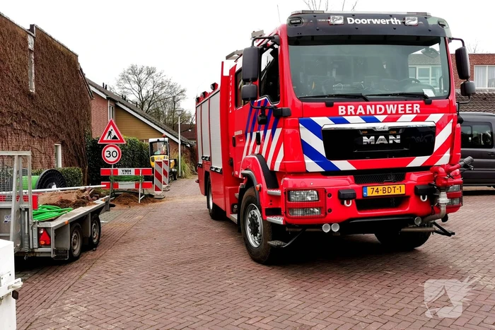 Kruipruimte vol gas na lekkage in woning