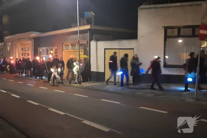 Fakkeltocht in Goes tegen coronamaatregelen