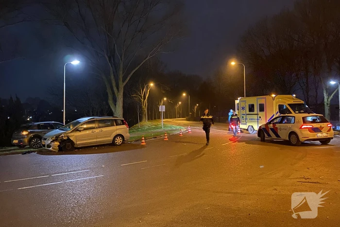 Schade aan personenauto's door ongeval