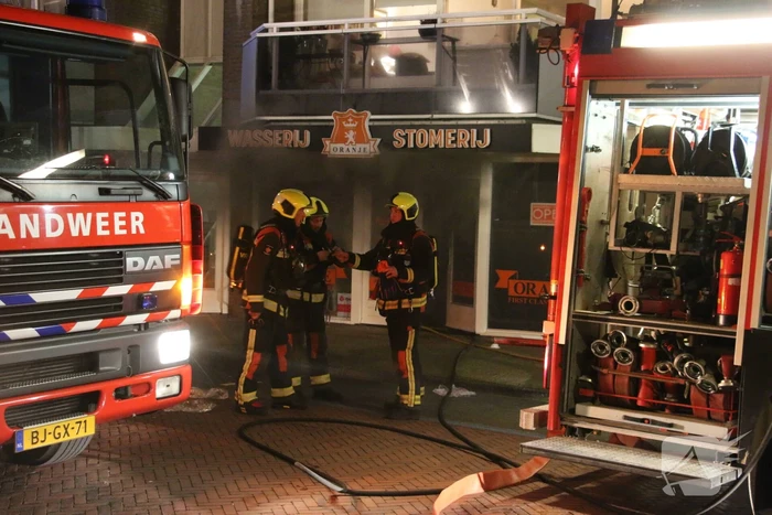 Opnieuw brand bij stomerij Oranje, bewoners geëvacueerd
