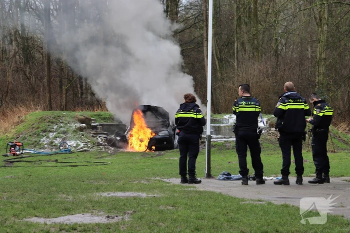 Aanhouding na autobrand bij scouting