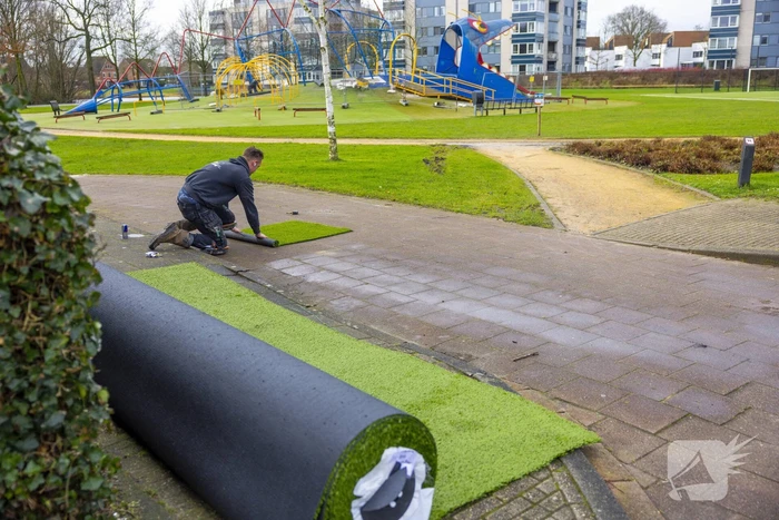 Start herstelwerkzaamheden De Draak na vandalisme