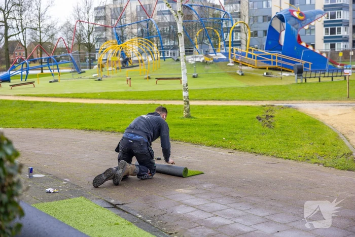 Start herstelwerkzaamheden De Draak na vandalisme