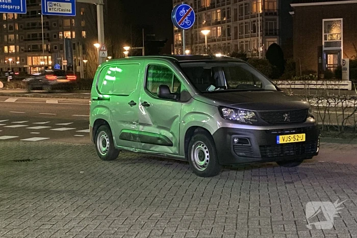 Ongeval tussen twee personenauto's