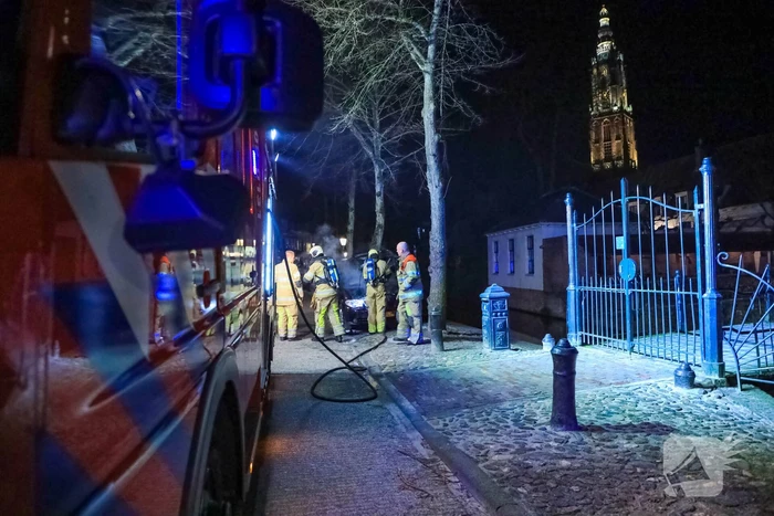 Opnieuw brand in auto