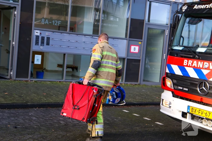 Woning geventileerd na brandmelding