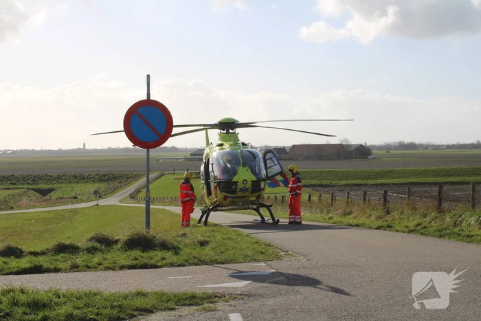 Traumahelikopter ingezet na aantreffen persoon
