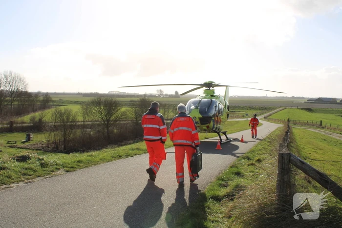 Traumahelikopter ingezet na aantreffen persoon