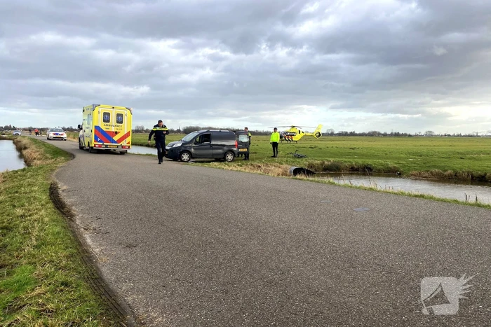 Wielrenner gewond bij aanrijding met auto