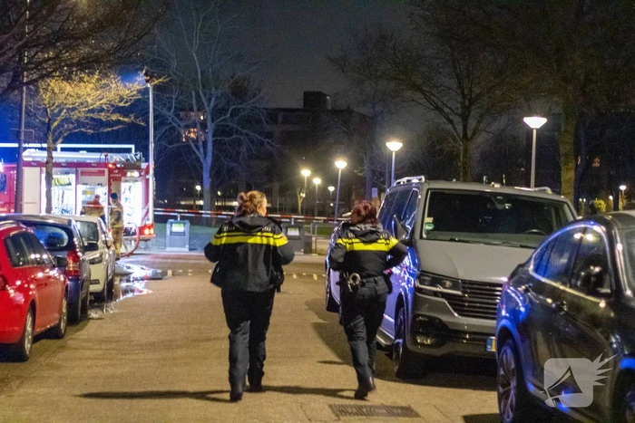 Audi met buitenlandse kenteken volledige uitgebrand
