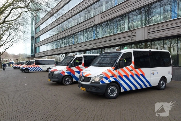 Corona demonstratie van start op Malieveld
