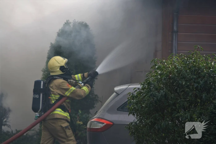 Uitslaande brand verwoest chalet