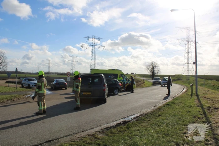 Gewonden bij aanrijding op kruising