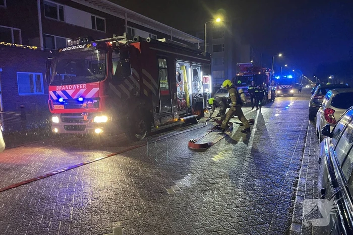 Brand in woning snel geblust
