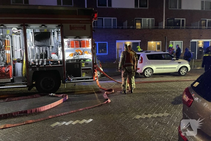 Brand in woning snel geblust