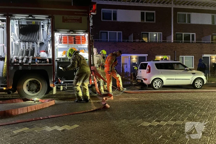 Brand in woning snel geblust