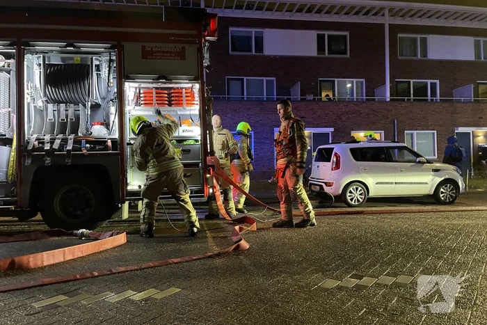 Brand in woning snel geblust