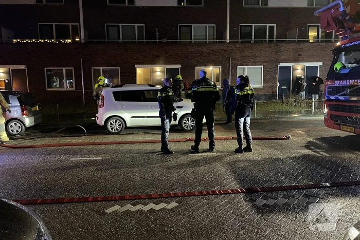 Brand in woning snel geblust