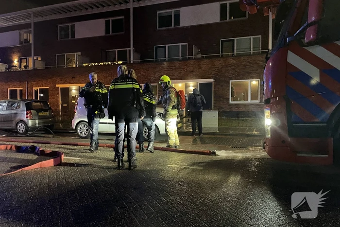 Brand in woning snel geblust