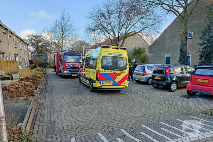 Bewoonster gewond door keukenbrand