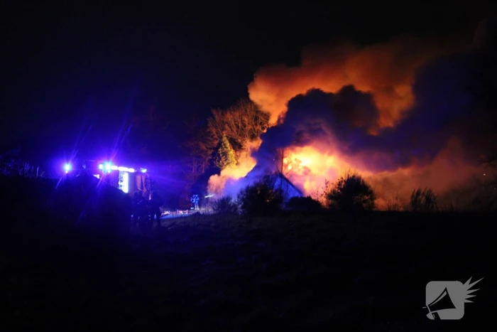 Veel rookontwikkeling bij uitslaande brand