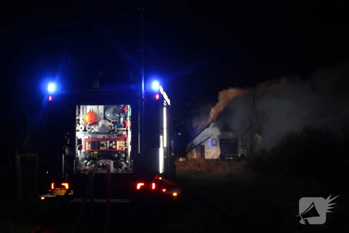 Veel rookontwikkeling bij uitslaande brand