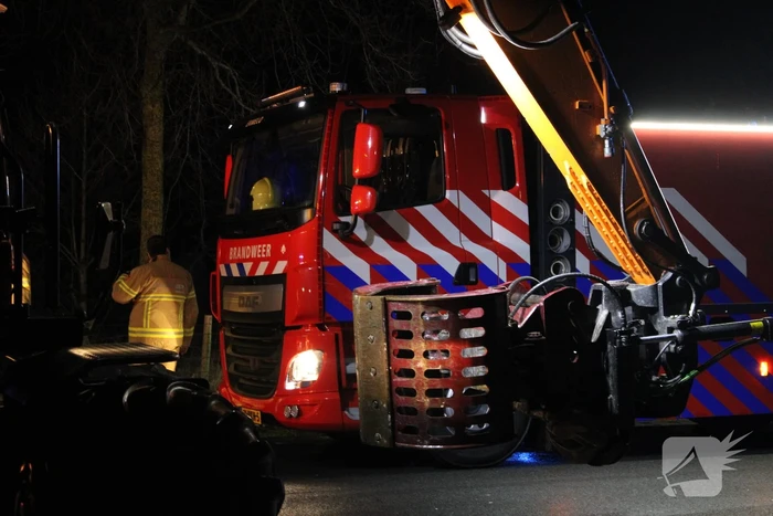 Veel rookontwikkeling bij uitslaande brand