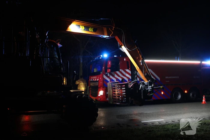Veel rookontwikkeling bij uitslaande brand