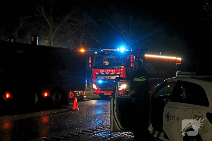 Veel rookontwikkeling bij uitslaande brand