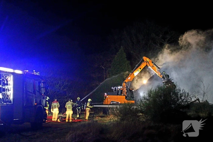 Veel rookontwikkeling bij uitslaande brand