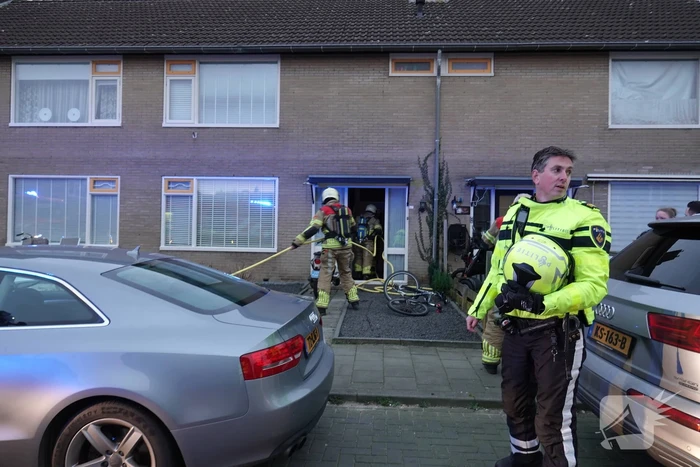 Brand in schuur door kortsluiting