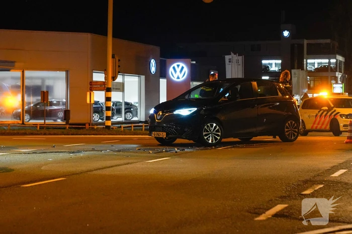 Schade bij ongeval op kruising