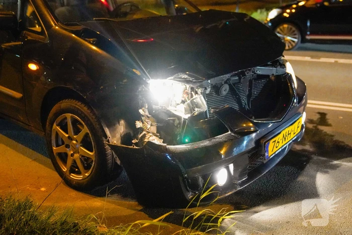 Schade bij ongeval op kruising