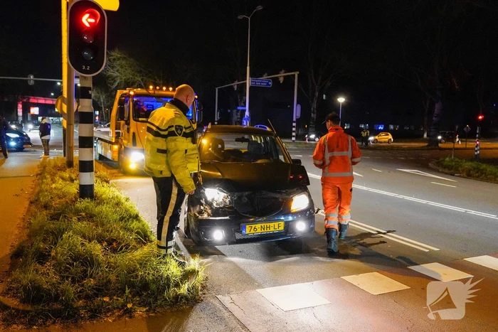 Schade bij ongeval op kruising