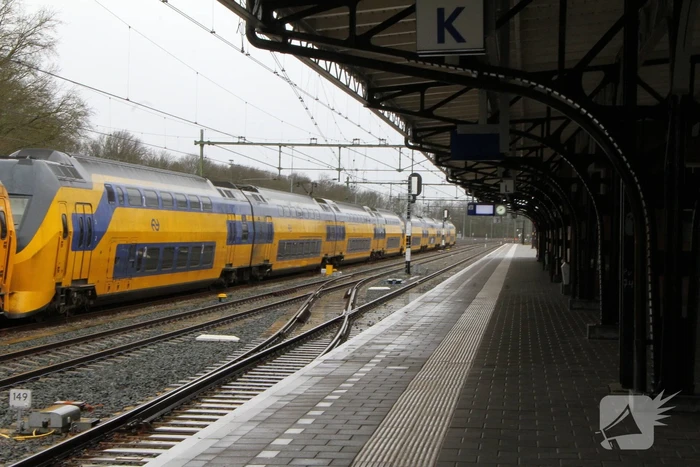 Treinen stilgelegd vanwege storm Eunice