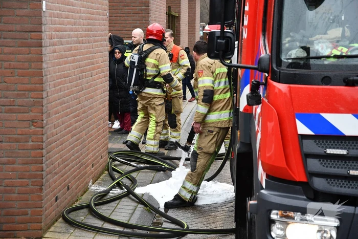 Rookontwikkeling door pannetje op vuur
