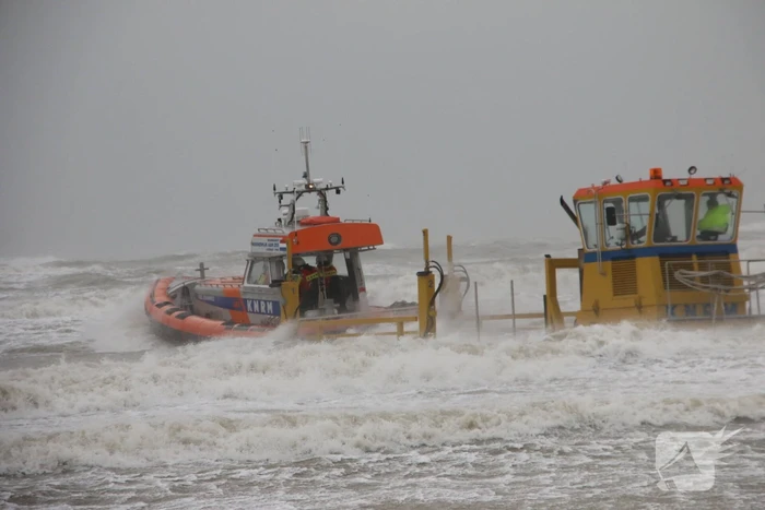 KNRM ingezet tijdens harde storm